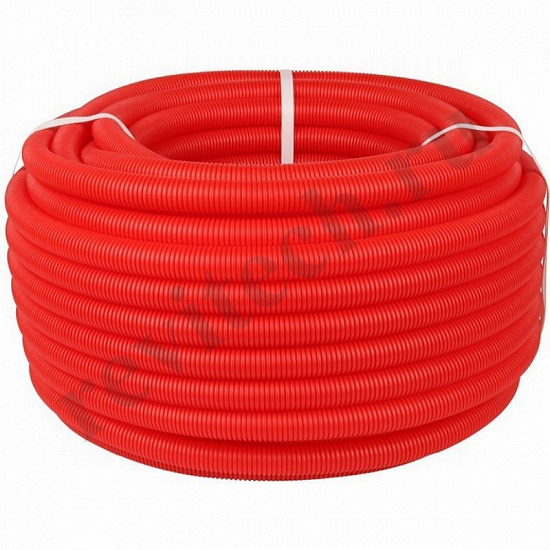 Гофротруба Аркос DN40 x 6,0 PN10 (бухта 30 м), красная, для труб D25 мм (артикул 902-13540N)